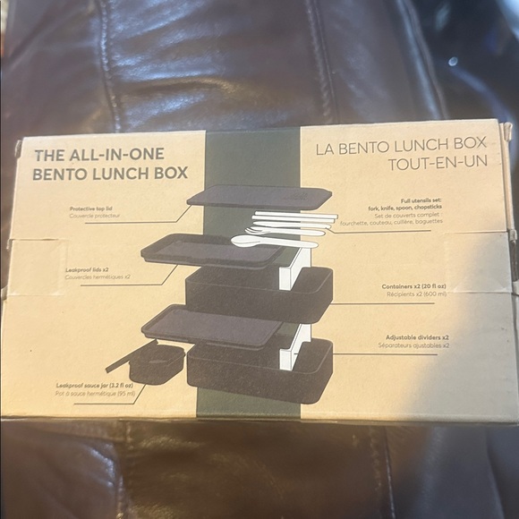 NIB Umami Bento Box Adult All-In-1, Leakproof, Microwave & Dishwasher safe - Picture 7 of 9